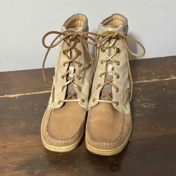 SPERRY Hikerfish - Linen Size 7.5 - Picture 2 of 7